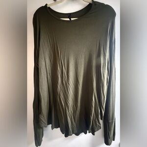 Lemon Tree Olive Green Top